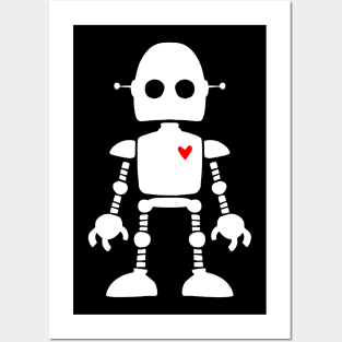 Robot Heart Posters and Art